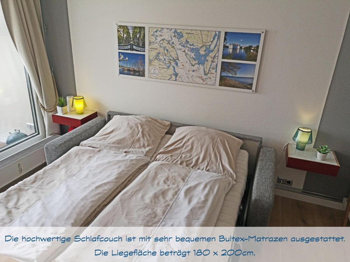 Fewo1846 Intermar - Kajuete Foerdeblick - Familienfreundliches Studioapartment Mit Balkon Und Meerblick Глюксбург Экстерьер фото