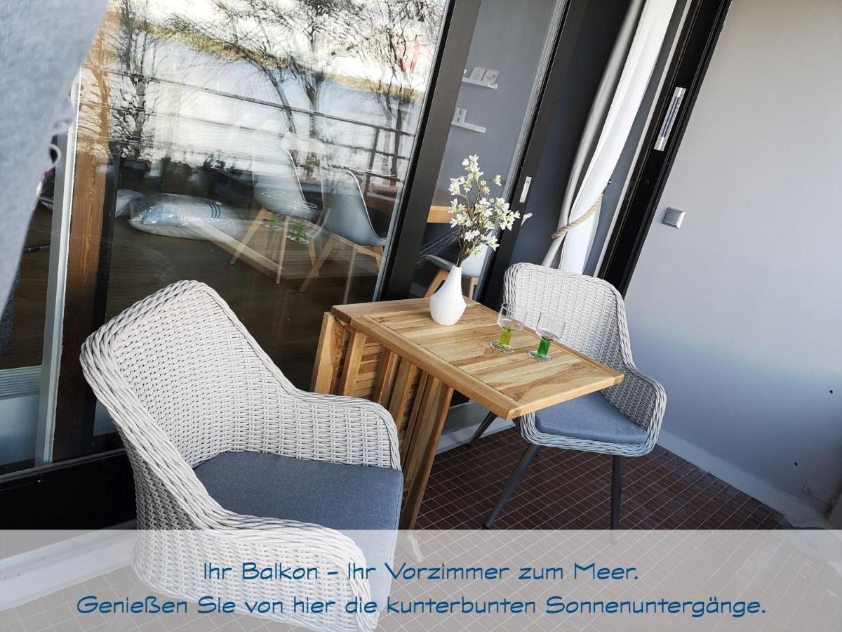 Fewo1846 Intermar - Kajuete Foerdeblick - Familienfreundliches Studioapartment Mit Balkon Und Meerblick Глюксбург Экстерьер фото